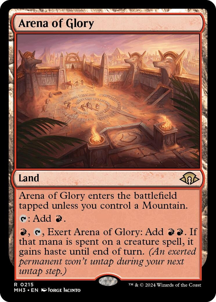 Arena of Glory (215) (Modern Horizons 3) (MH3)