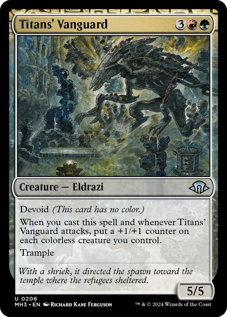 Image for Titans' Vanguard (206) - Magic: The Gathering