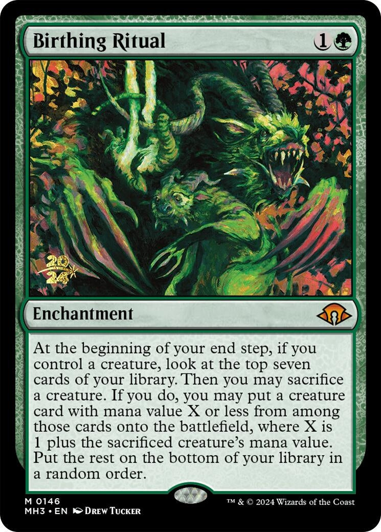 Birthing Ritual (146) (Prerelease Cards)