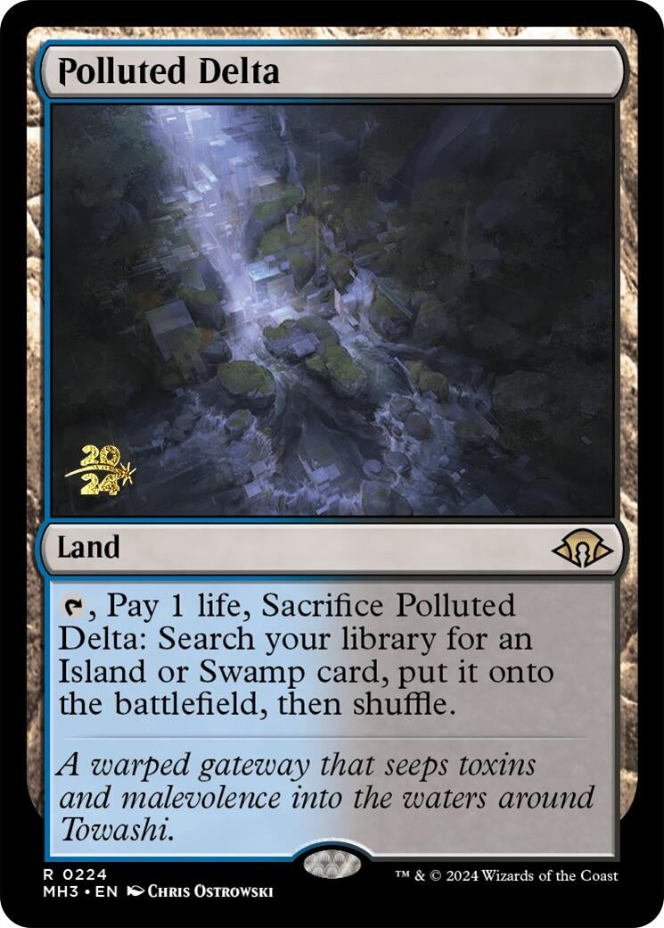 Polluted Delta (224) (Prerelease Cards)