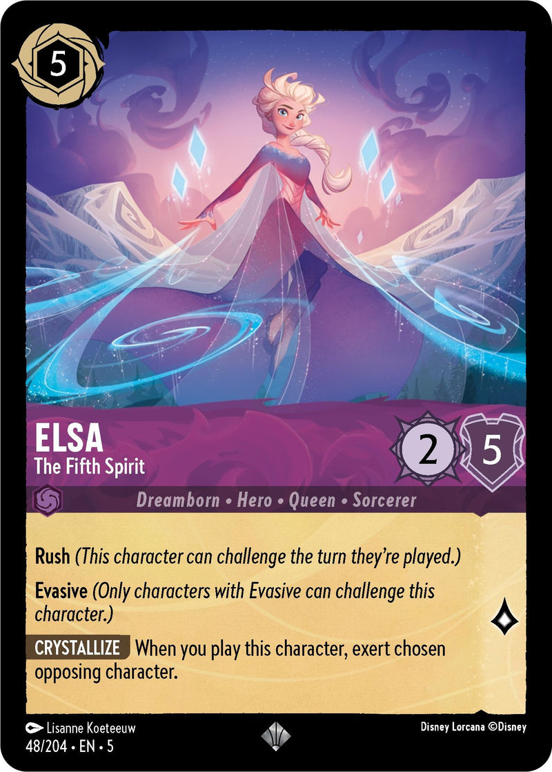Elsa - The Fifth Spirit (48/204) (Shimmering Skies)