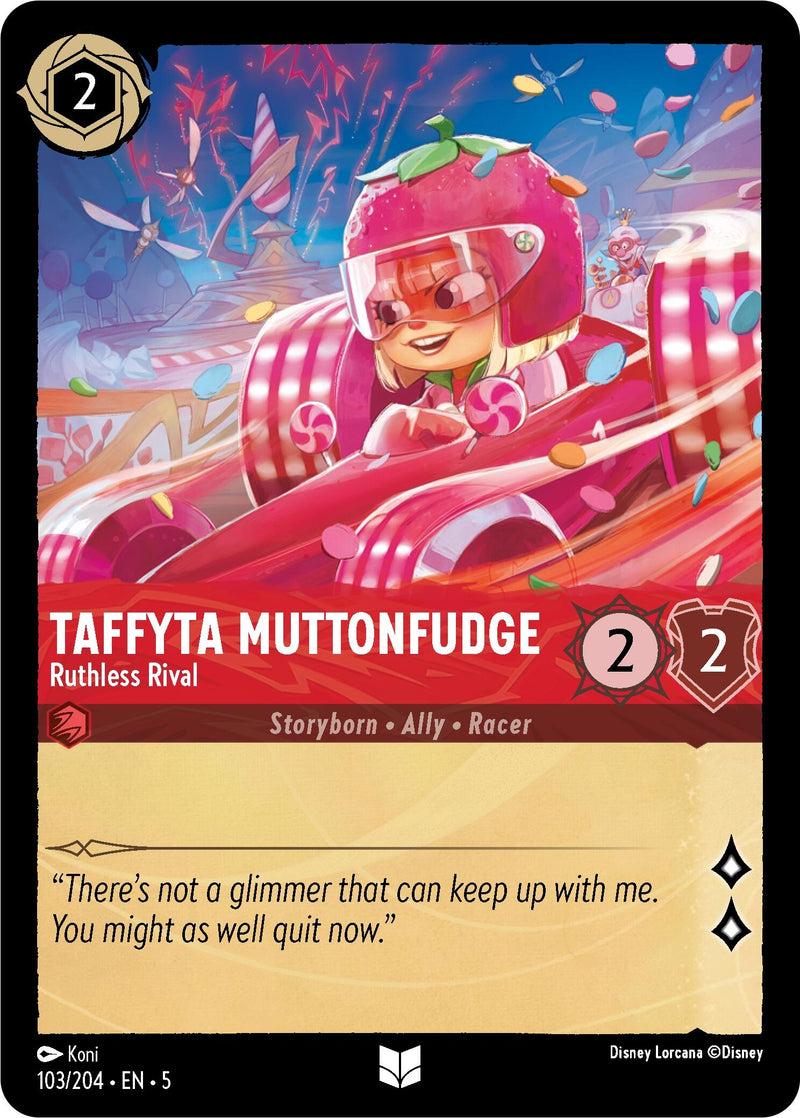 Taffyta Muttonfudge - Ruthless Rival (103/204) (Shimmering Skies)