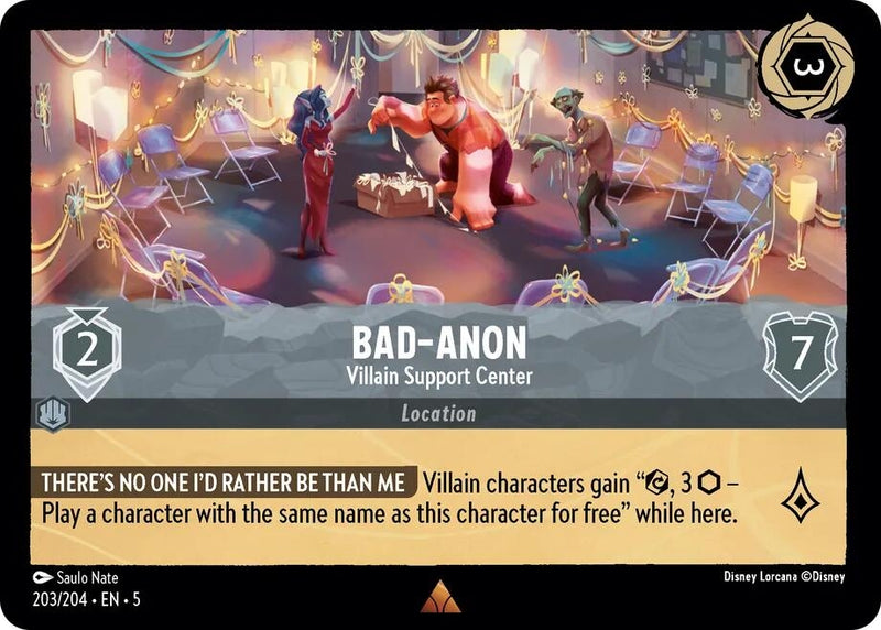 Bad-Anon - Villain Support Center (203/204) (Shimmering Skies)
