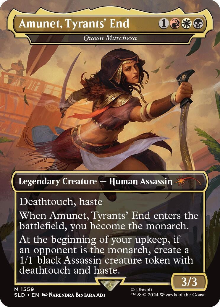 Amunet, Tyrants' End - Queen Marchesa (1559) (Secret Lair Drop Series)