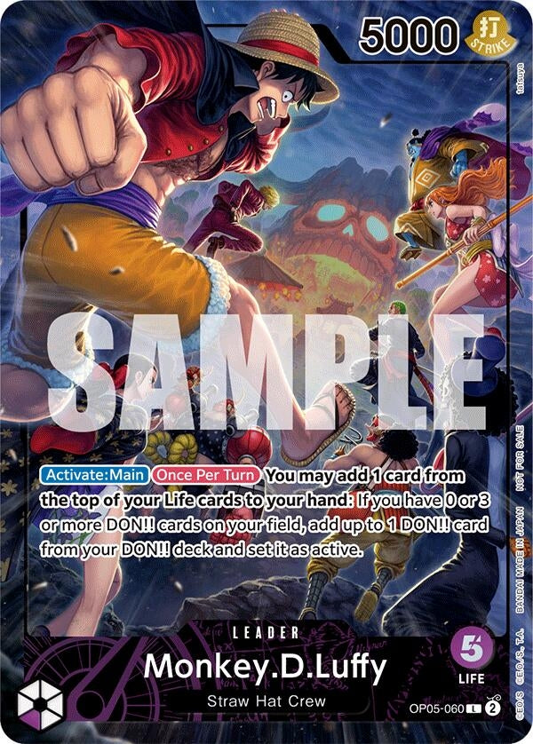 Image for Monkey.D.Luffy (PSA Magazine) (OP05-060) (One Piece Promotion Cards) - One Piece Card Game