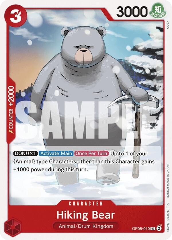 Hiking Bear (OP08-010) (Two Legends)