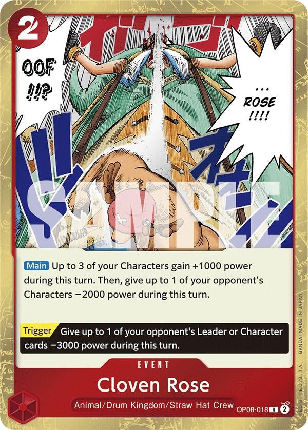 Cloven Rose (OP08-018) (Two Legends)