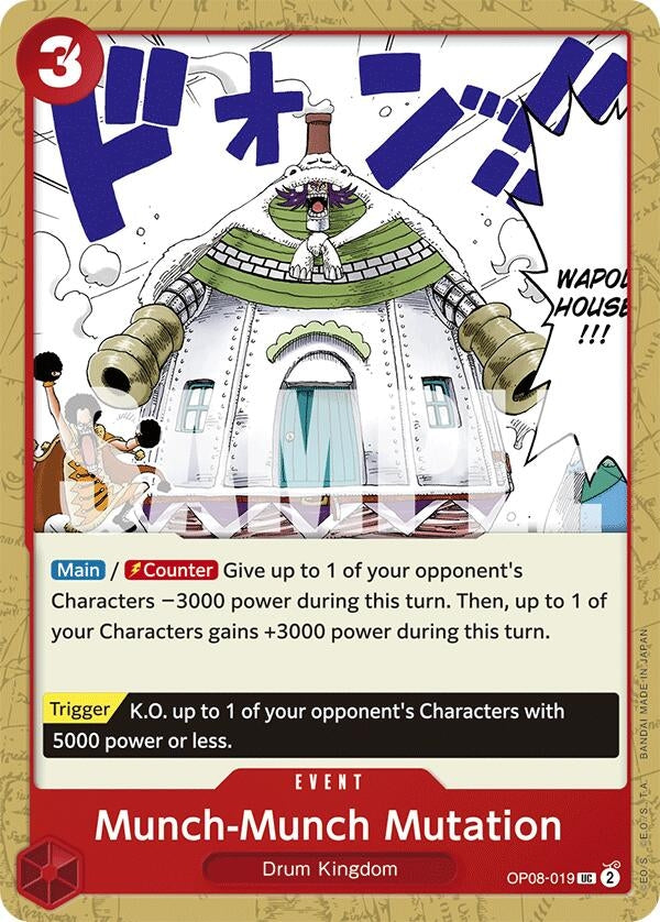 Image for Munch-Munch Mutation (OP08-019) (Two Legends) - One Piece Card Game