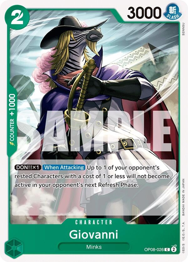 Image for Giovanni (OP08-026) (Two Legends) - One Piece Card Game