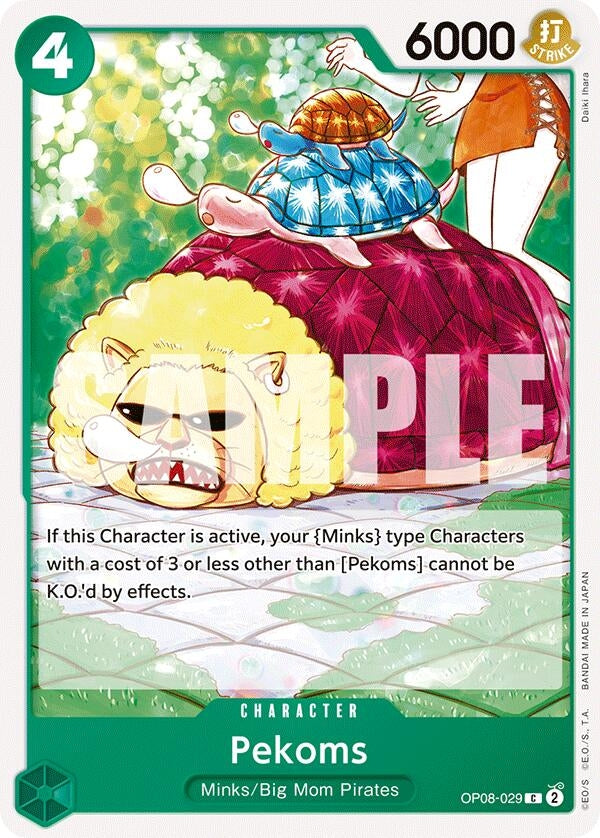 Image for Pekoms (OP08-029) (Two Legends) - One Piece Card Game