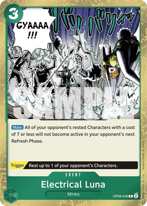 Image for Electrical Luna (OP08-036) (Two Legends) - One Piece Card Game