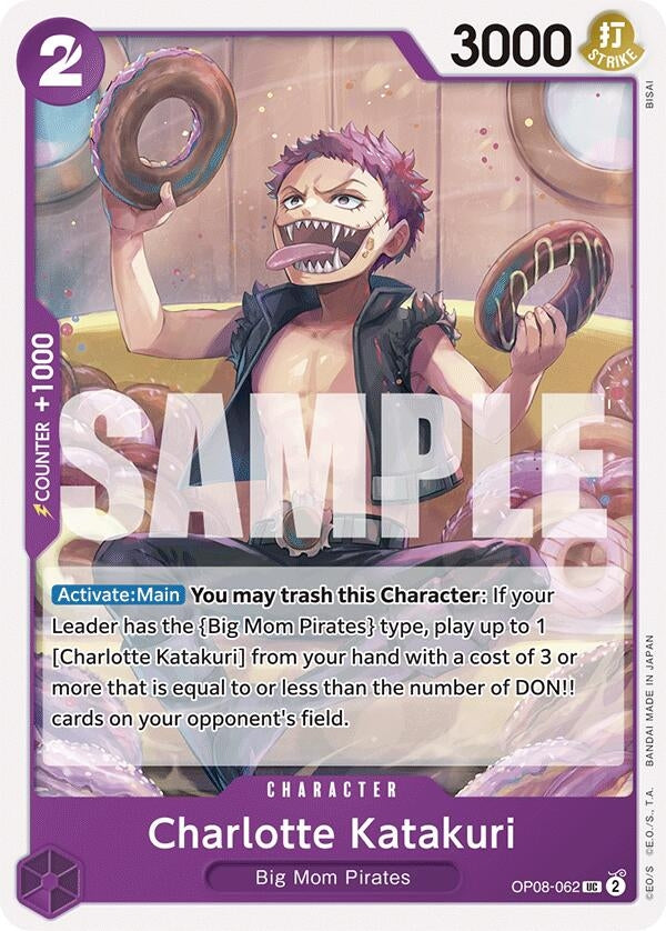 Image for Charlotte Katakuri (062) (OP08-062) (Two Legends) - One Piece Card Game