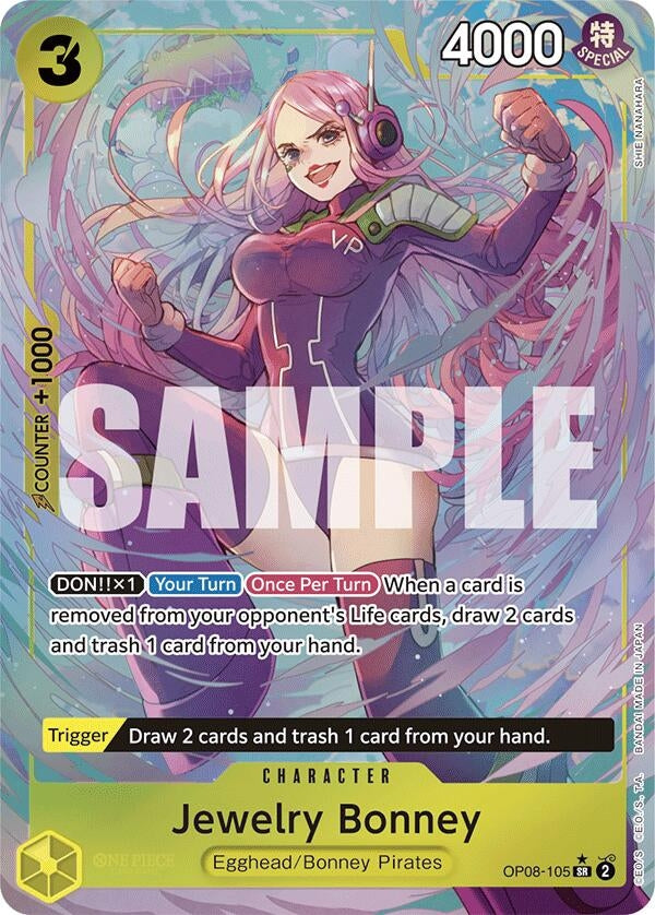Jewelry Bonney (Parallel) (OP08-105) (Two Legends)