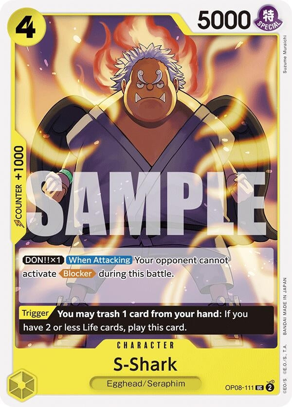 S-Shark (OP08-111) (Two Legends)