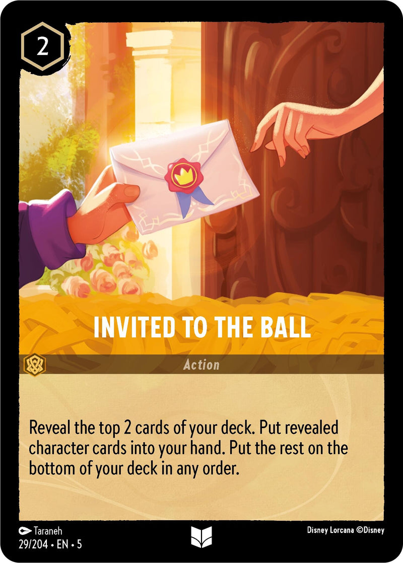 Image for Invited to the Ball (29/204) (Shimmering Skies) - Disney Lorcana