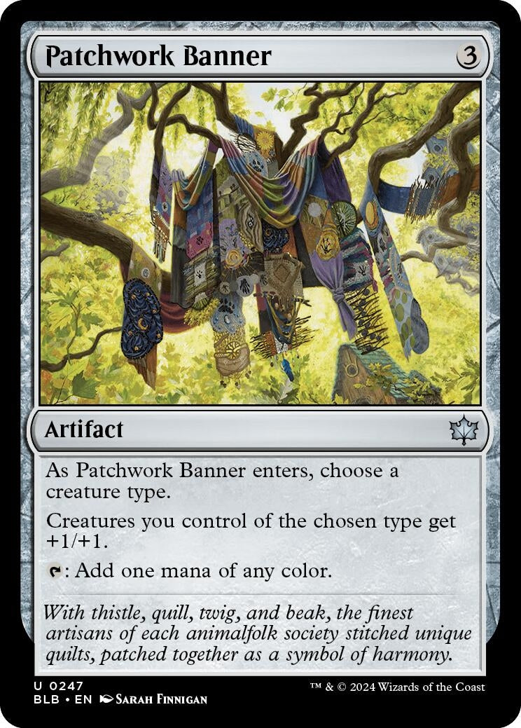 Patchwork Banner (247) (Bloomburrow) (BLB)