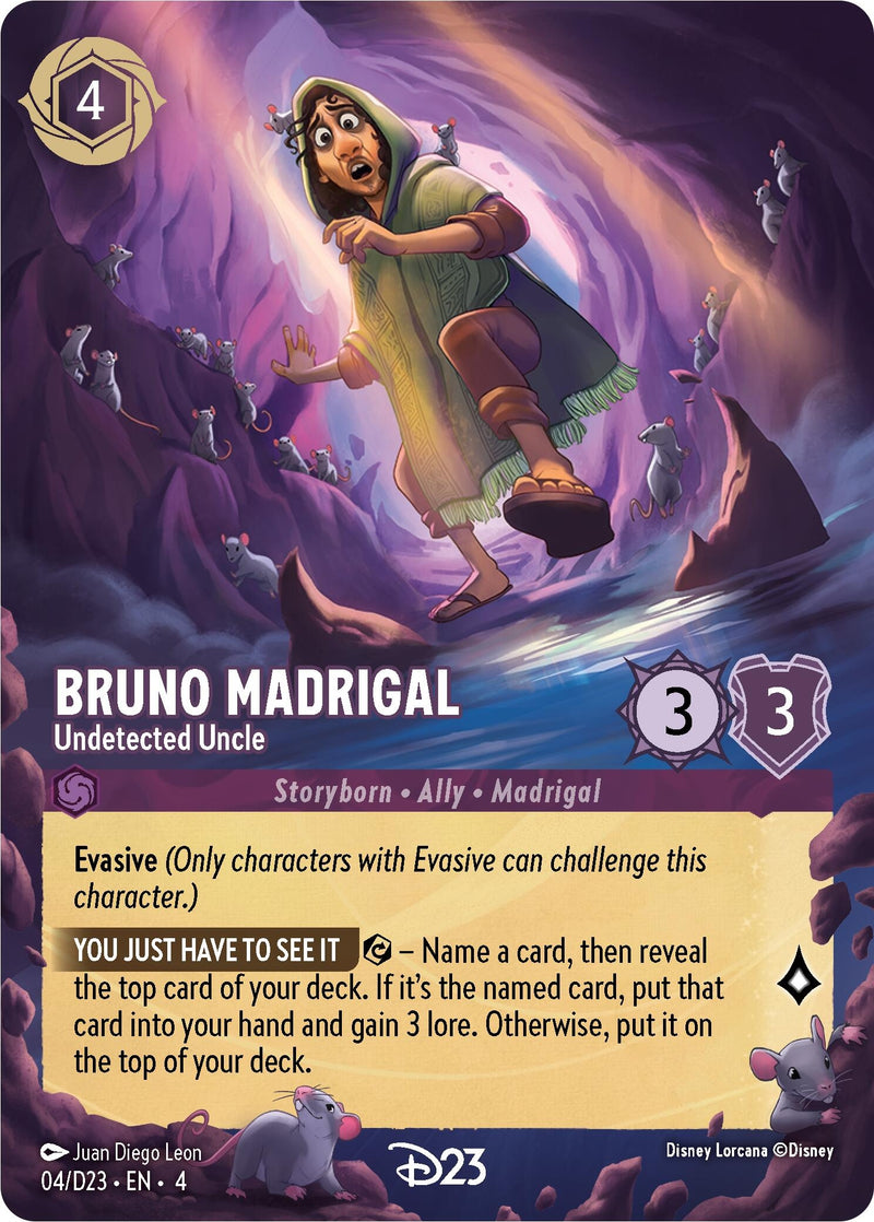 Bruno Madrigal - Undetected Uncle (4) (D23 Promos)