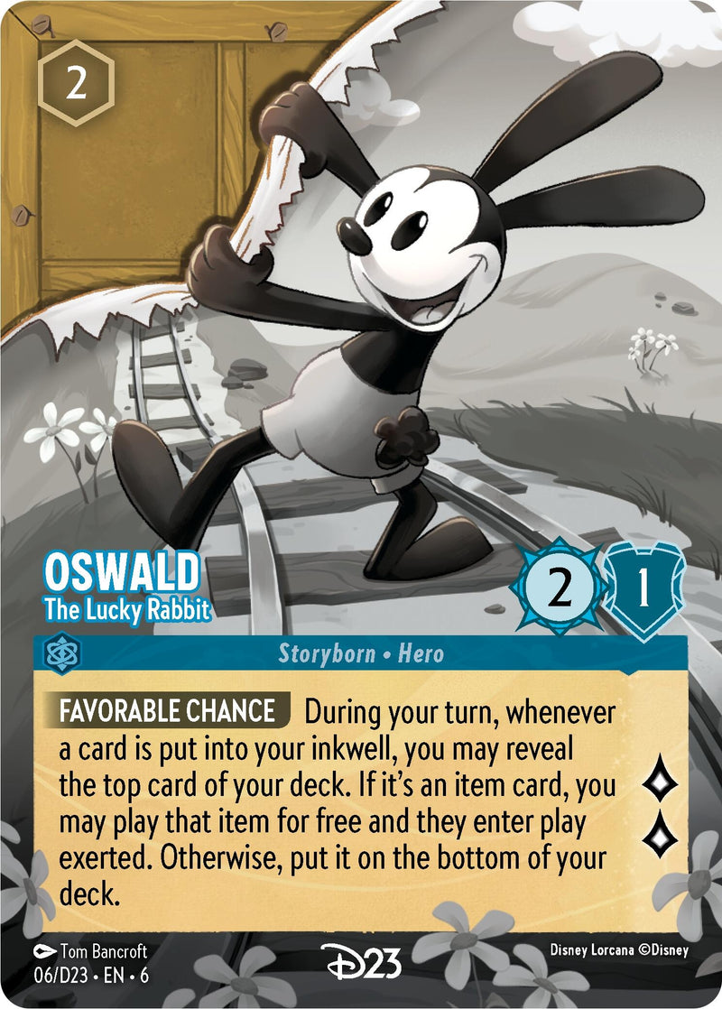 Oswald - The Lucky Rabbit (6) (D23 Promos)