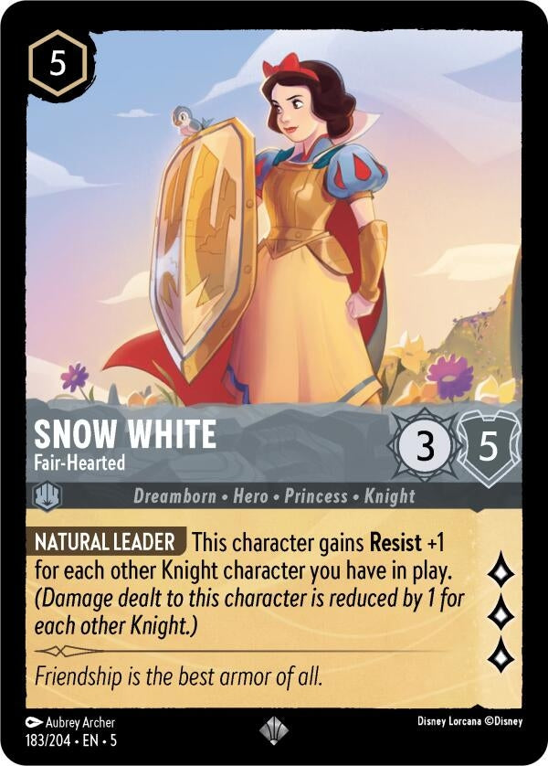 Snow White - Fair-Hearted (183/204) (Shimmering Skies)