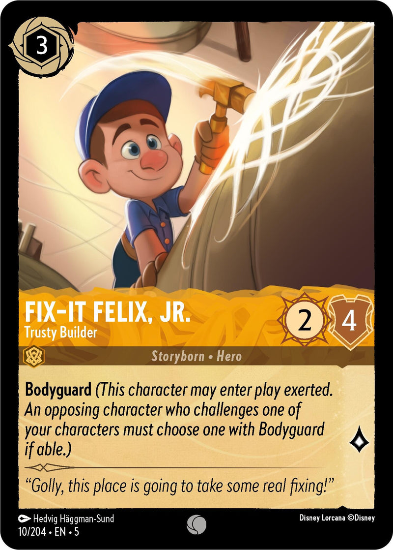 Fix-It Felix, Jr. - Trusty Builder (10/204) (Shimmering Skies)