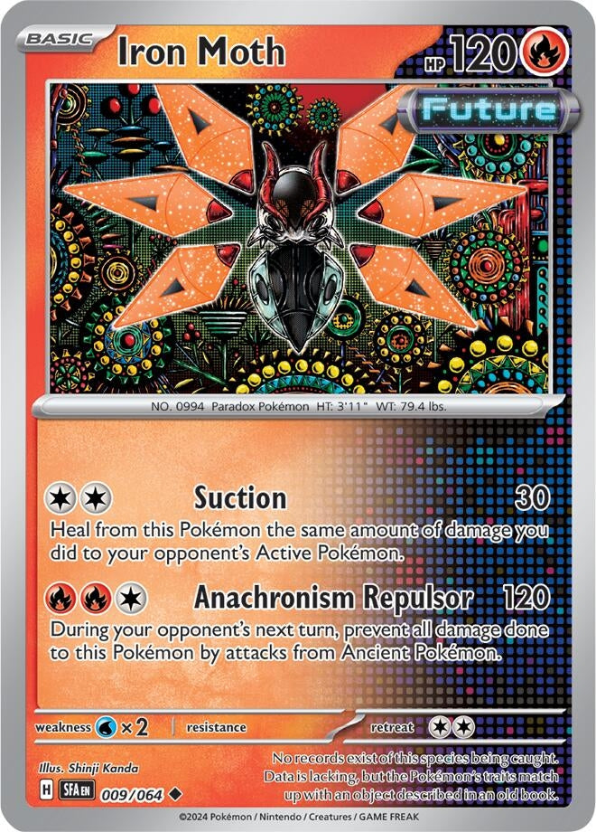 Image for Iron Moth (009/064) (SV: Shrouded Fable) - Pokemon