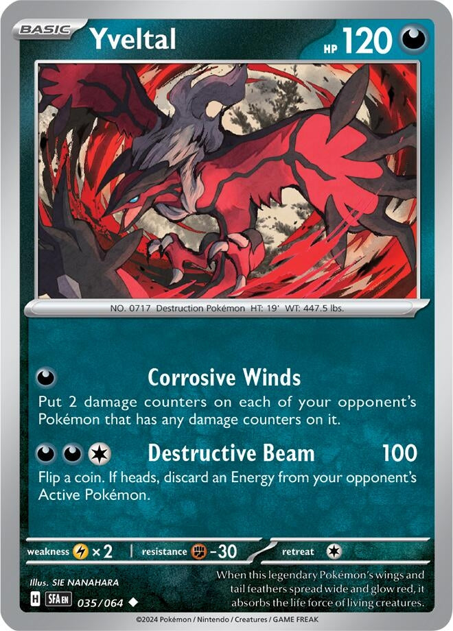 Yveltal (035/064) (SV: Shrouded Fable)