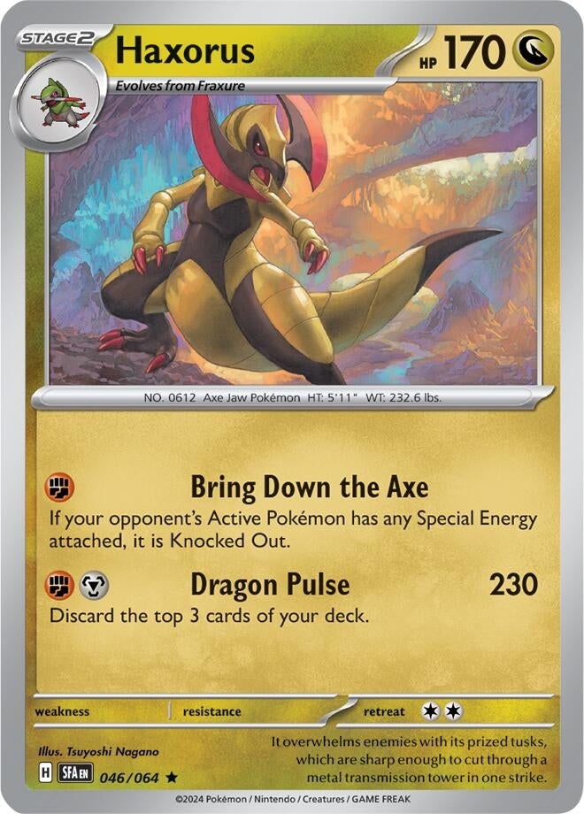 Image for Haxorus (046/064) (SV: Shrouded Fable) - Pokemon