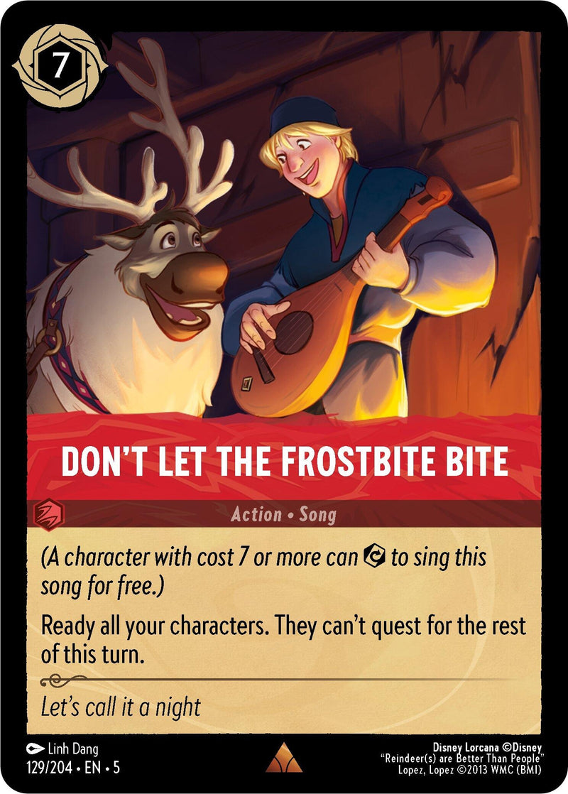 Don't Let the Frostbite Bite (129/204) (Shimmering Skies)