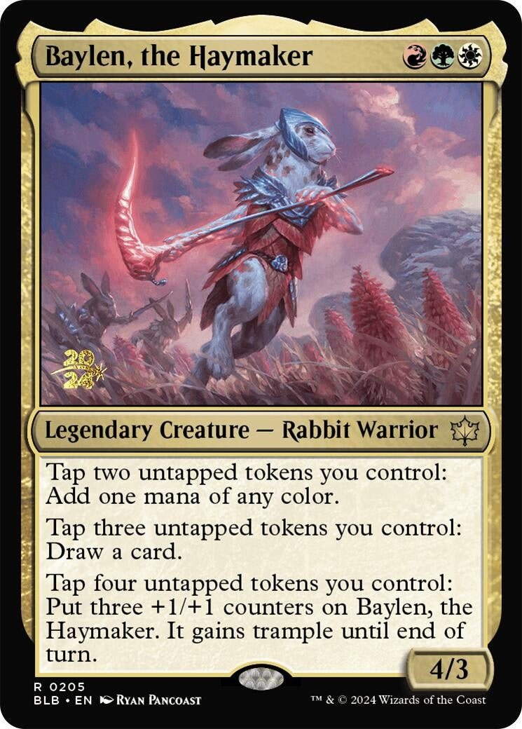 Baylen, the Haymaker (205) (Prerelease Cards)