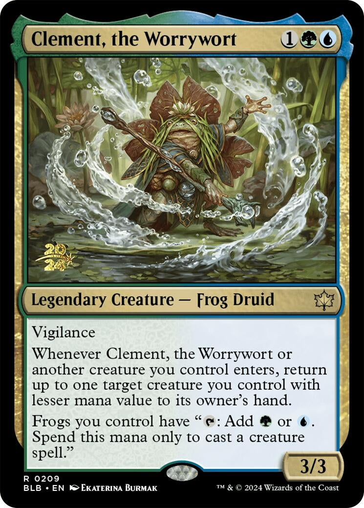 Clement, the Worrywort (209) (Prerelease Cards)