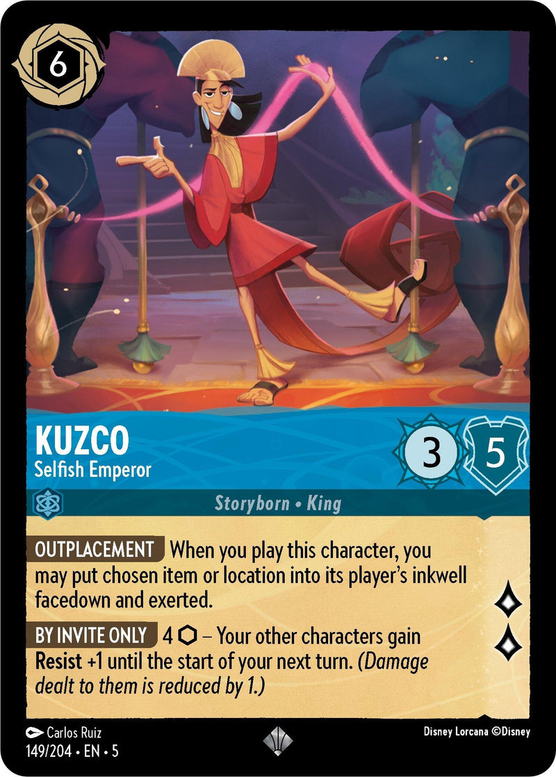 Kuzco - Selfish Emperor (149/204) (Shimmering Skies)
