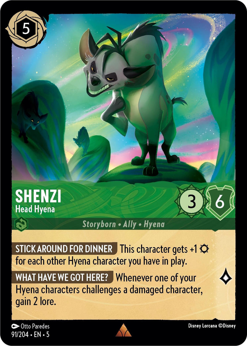 Shenzi - Head Hyena (91/204) (Shimmering Skies)