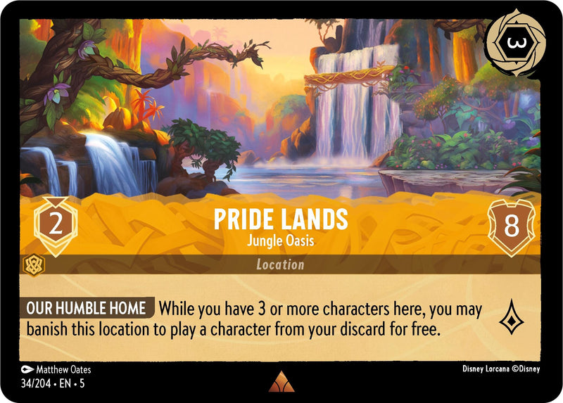 Pride Lands - Jungle Oasis (34/204) (Shimmering Skies)