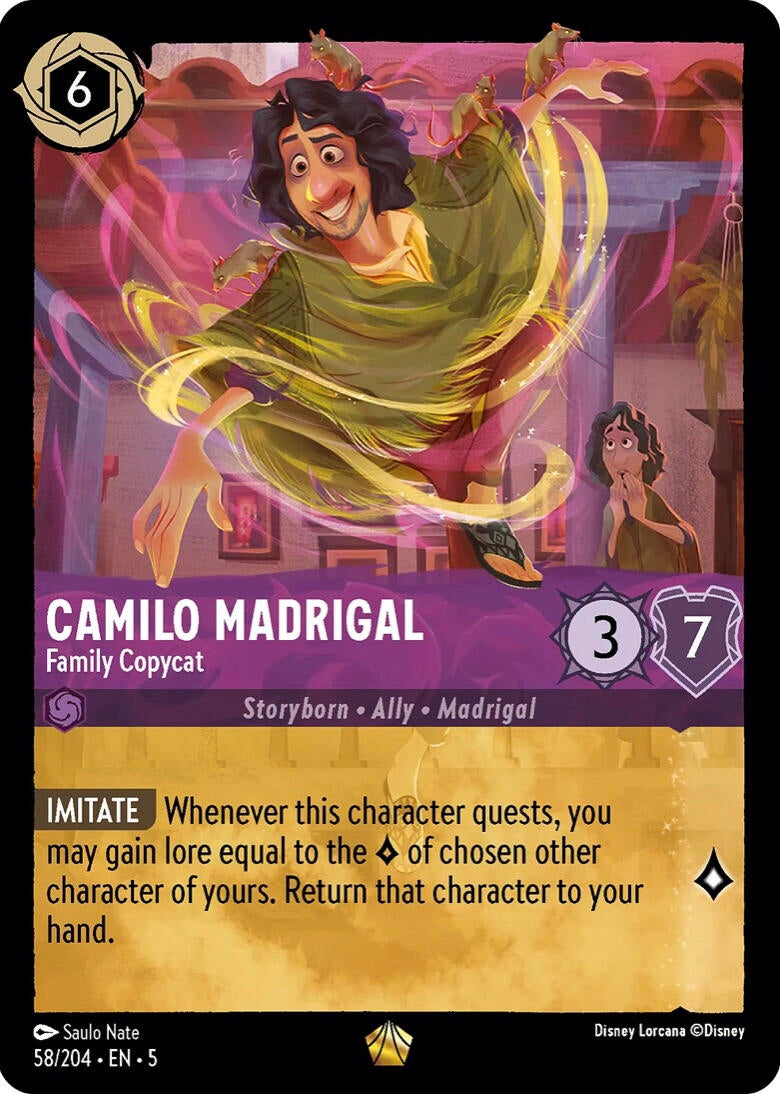 Camilo Madrigal - Family Copycat (58/204) (Shimmering Skies)