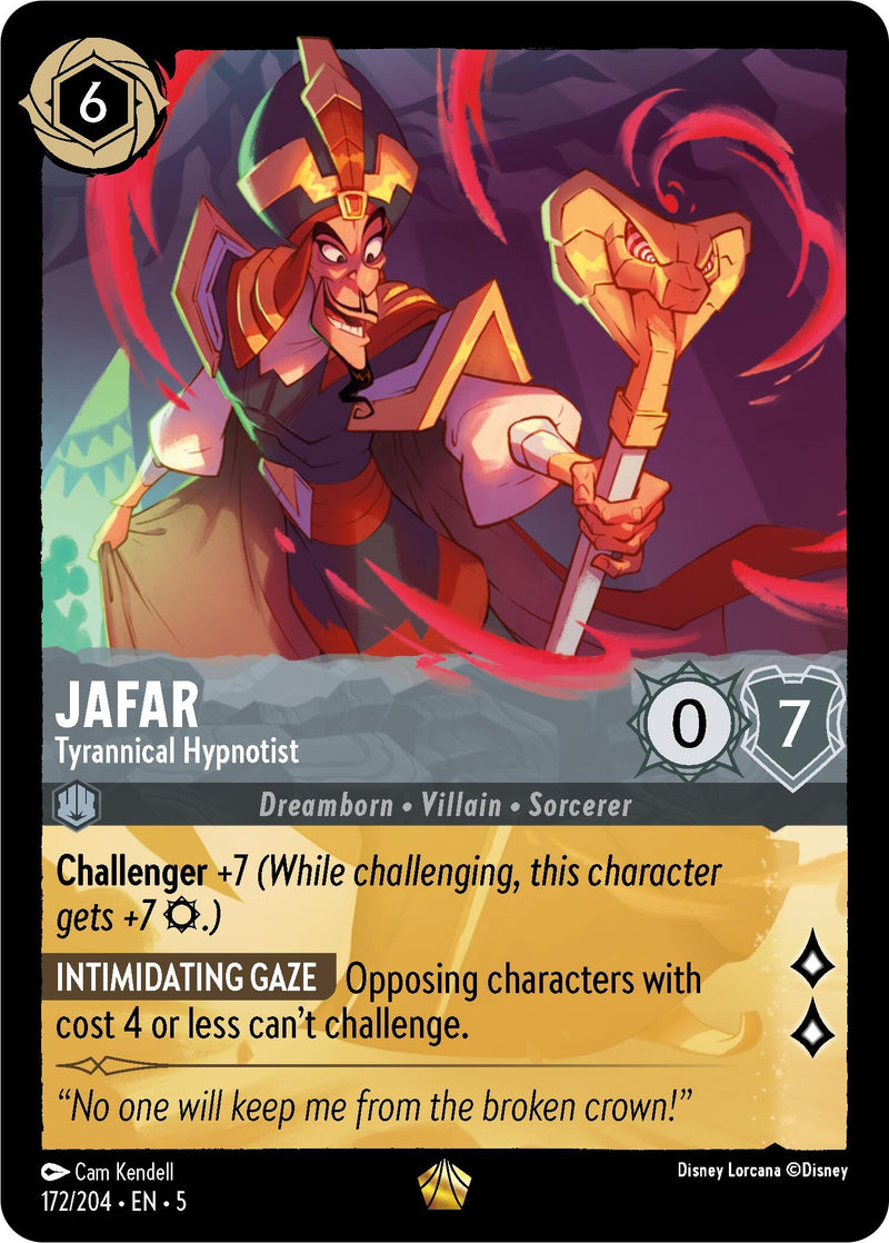 Jafar - Tyrannical Hypnotist (172/204) (Shimmering Skies)