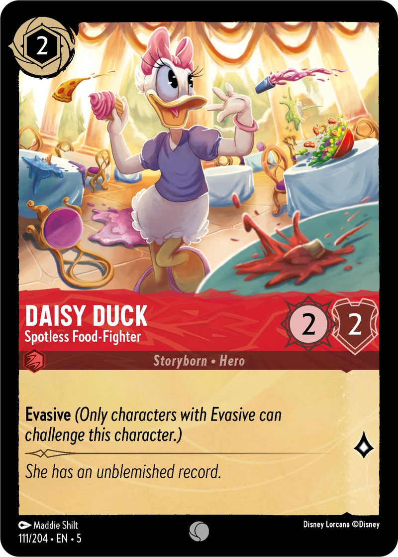 Daisy Duck - Spotless Food-Fighter (111/204) (Shimmering Skies)