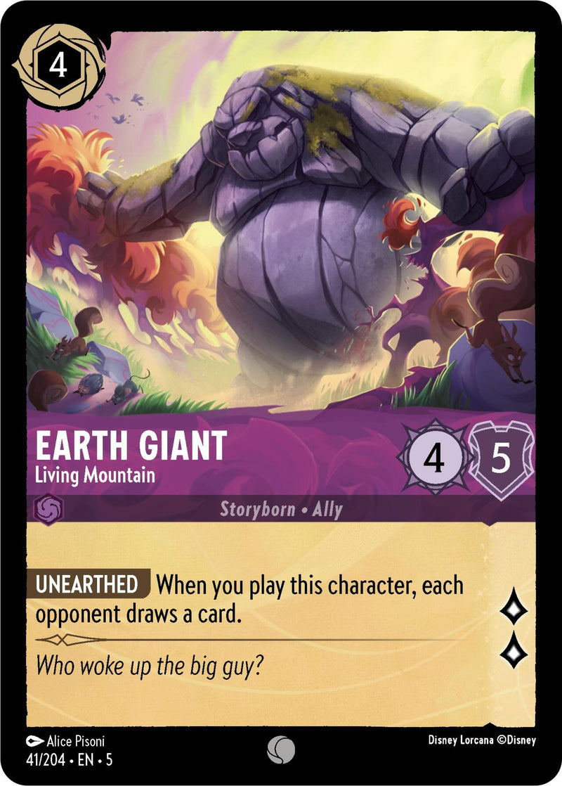 Earth Giant - Living Mountain (41/204) (Shimmering Skies)