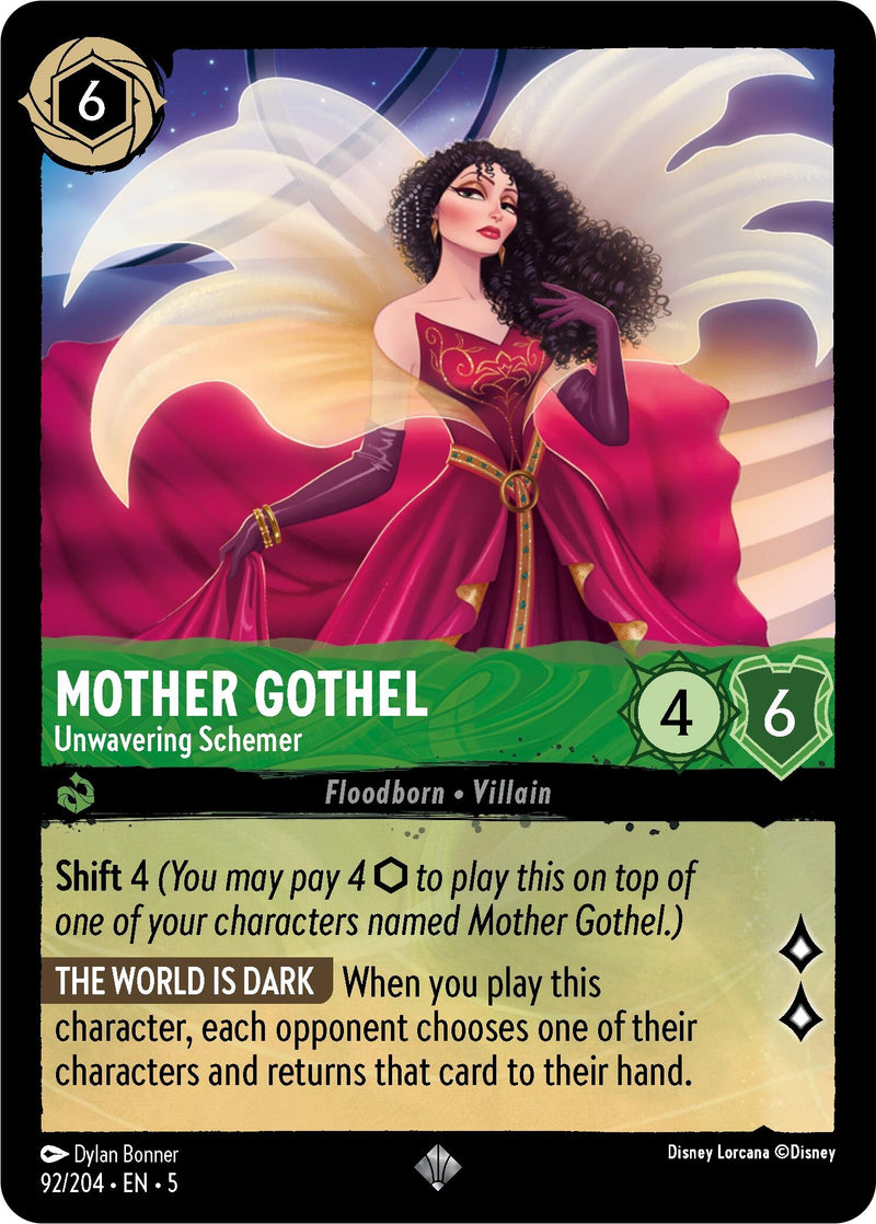 Mother Gothel - Unwavering Schemer (92/204) (Shimmering Skies)