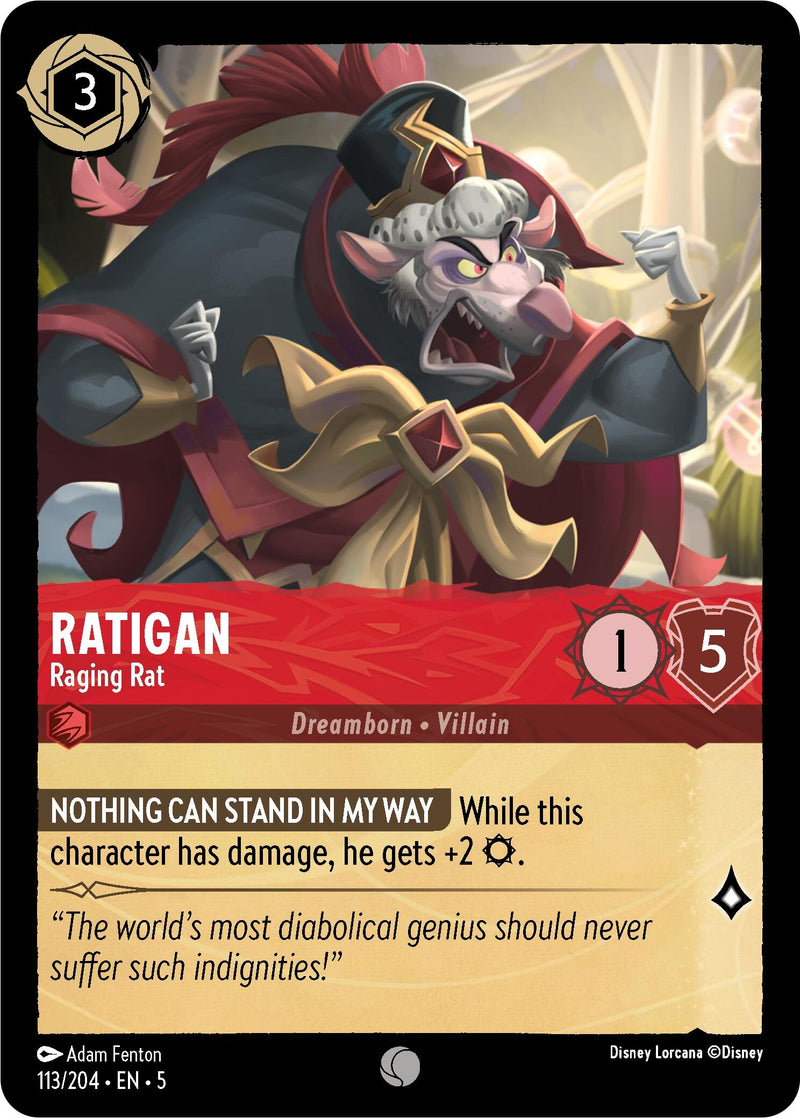Ratigan - Raging Rat (113/204) (Shimmering Skies)