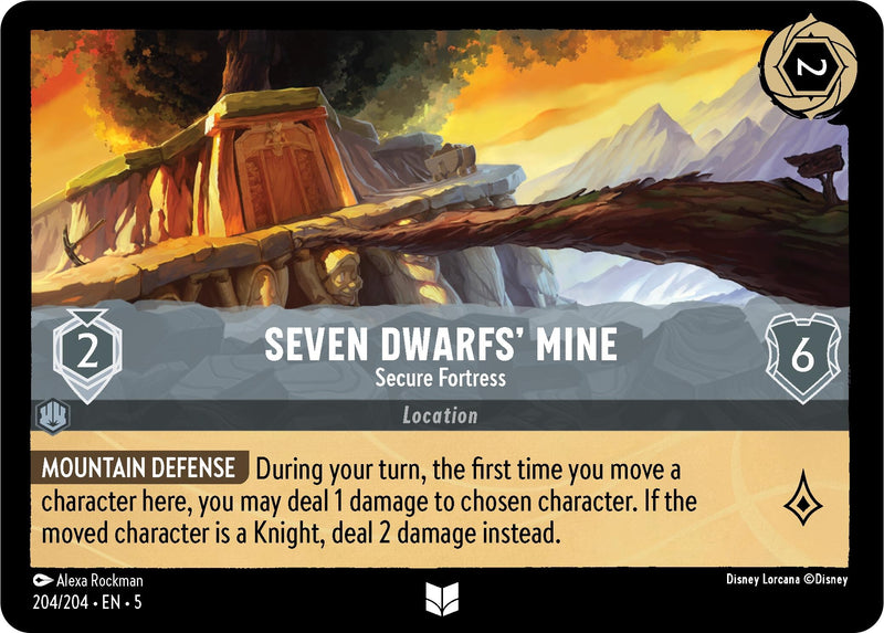 Seven Dwarfs' Mine - Secure Fortress (204/204) (Shimmering Skies)