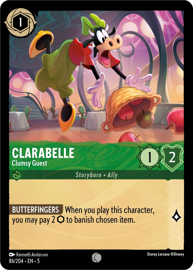 Clarabelle - Clumsy Guest (86/204) (Shimmering Skies)