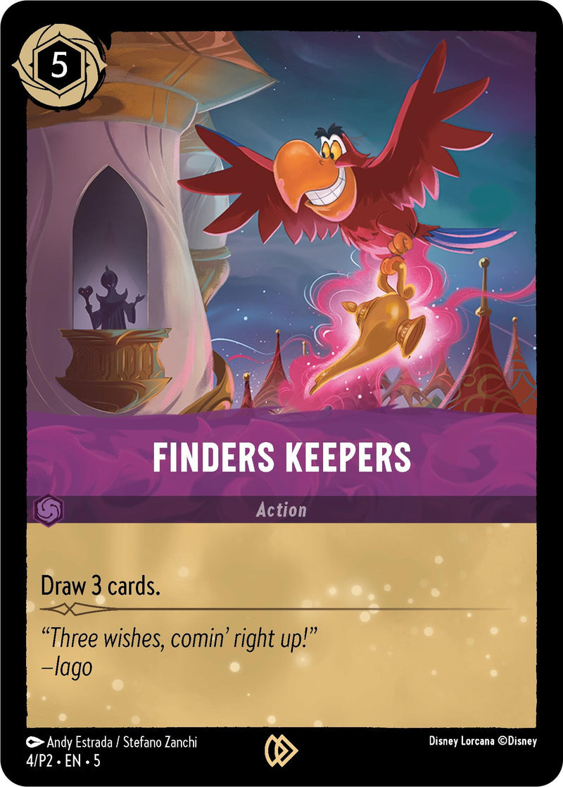 Finders Keepers (4) (Disney Lorcana Promo Cards)
