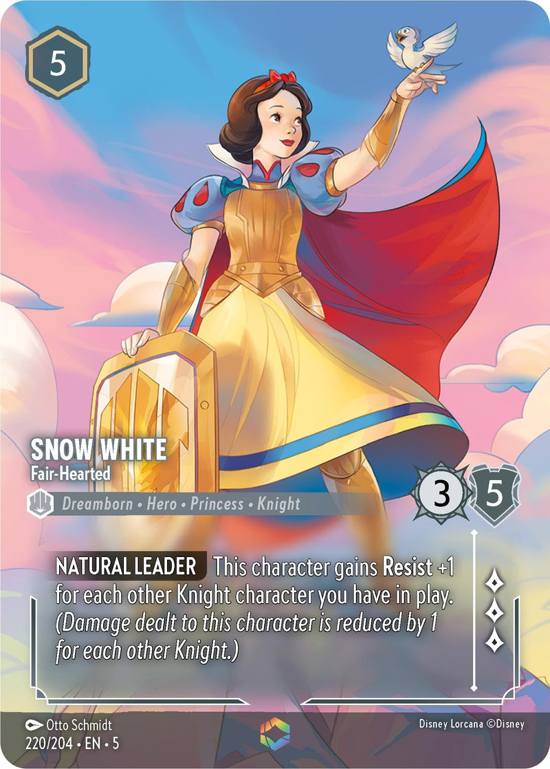 Snow White - Fair-Hearted (Enchanted) (220/204) (Shimmering Skies)