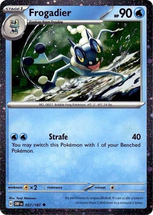 Image for Frogadier - 057/197 (Cosmos Holo) (057/197) (Miscellaneous Cards & Products) - Pokemon
