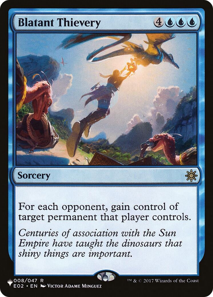 Blatant Thievery (008/047) (The List Reprints)