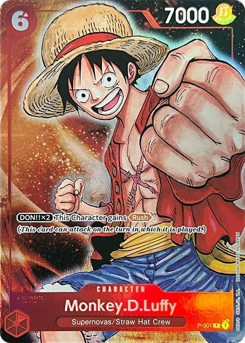 Image for Monkey.D.Luffy (Premium Card Collection -BANDAI CARD GAMES Fest. 23-24 Edition-) (P-001) (One Piece Promotion Cards) - One Piece Card Game