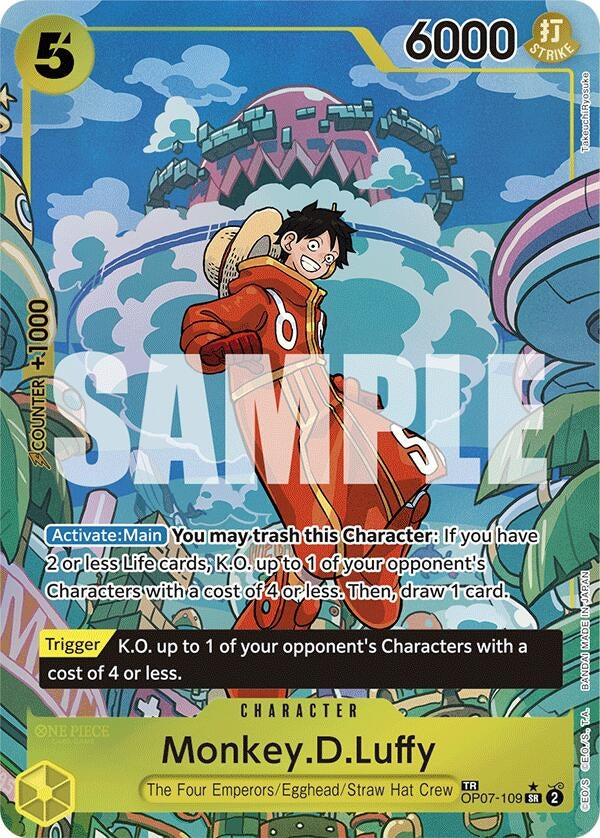 Monkey.D.Luffy (TR) (OP07-109) (Two Legends)