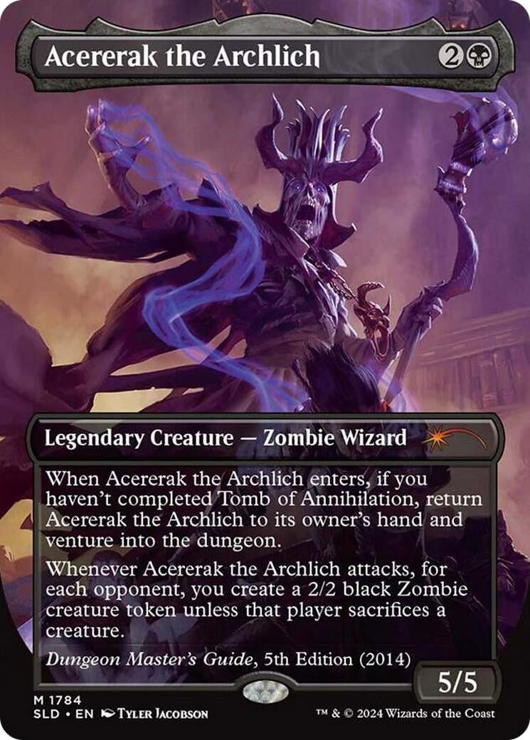 Acererak the Archlich (1784) (Secret Lair Drop Series)