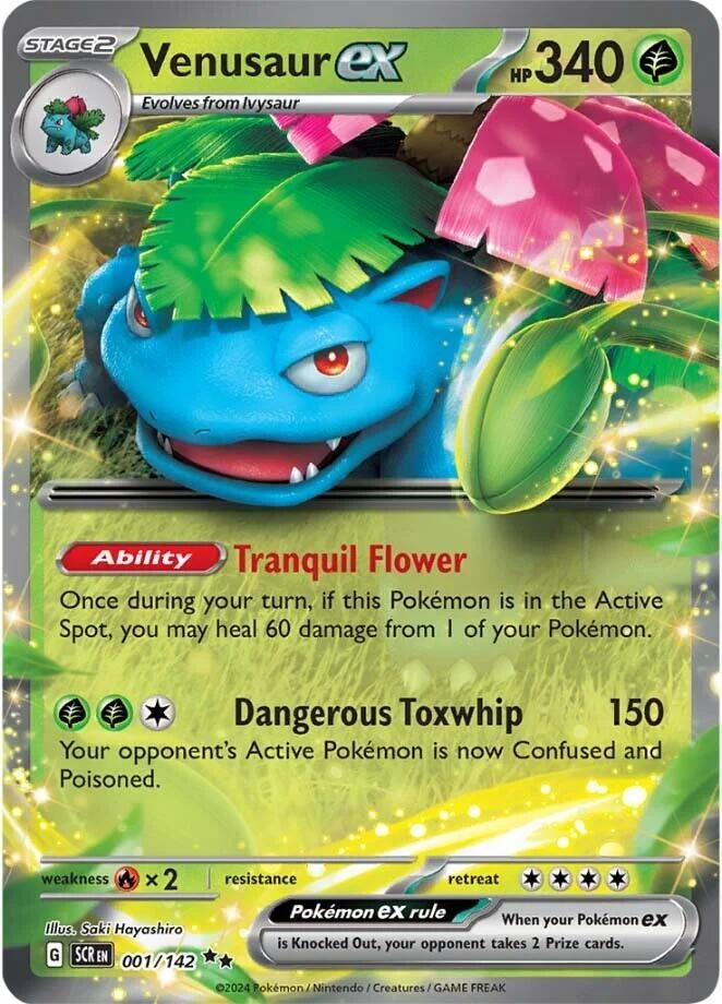 Venusaur ex (001/142) (SV07: Stellar Crown)