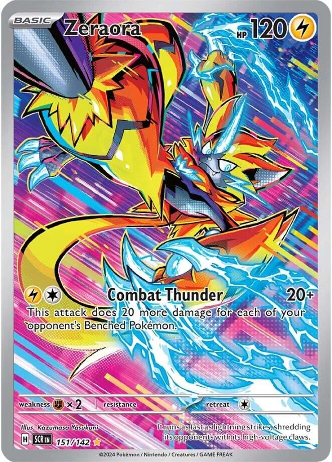 Zeraora (151/142) (SV07: Stellar Crown)